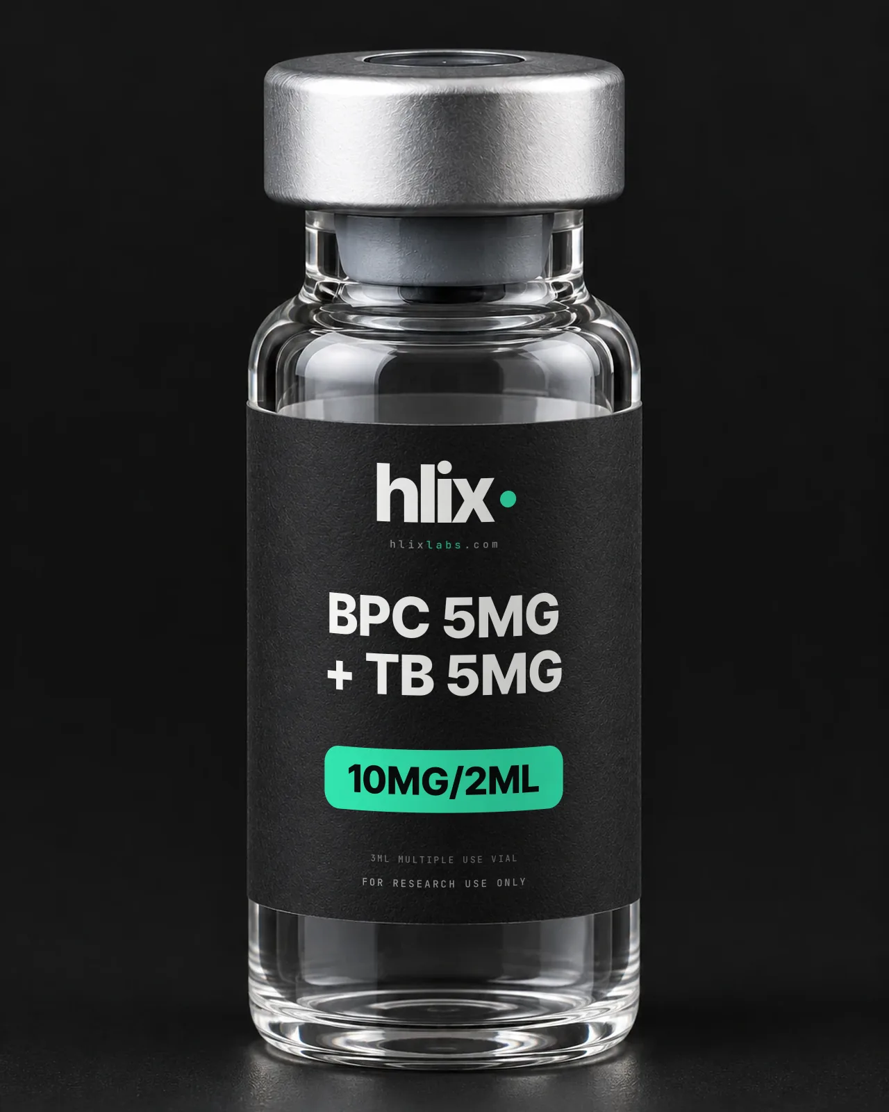 BPC 5mg + TB 5mg 10mg research vial