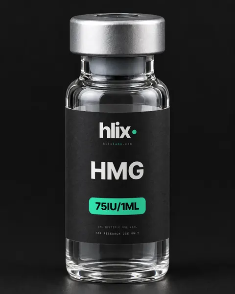 HMG 75iu research vial